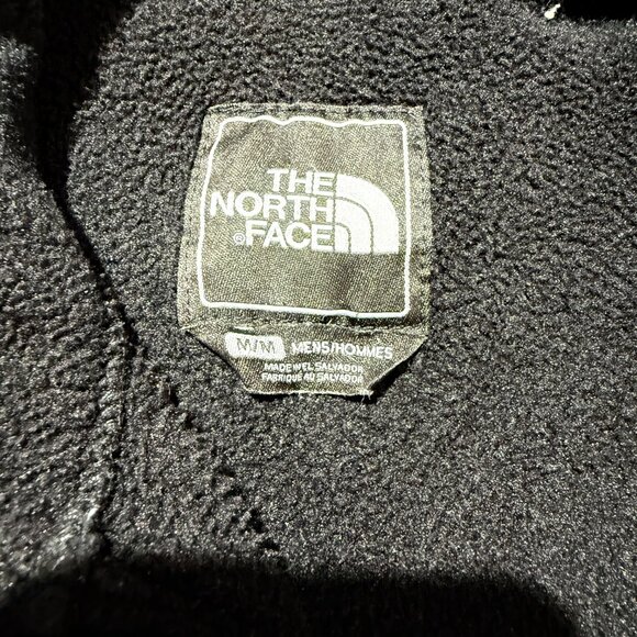 North Face Men's Technical Fleece Hybrid Jacket Medium Black Winter Work out - Picture 9 of 9